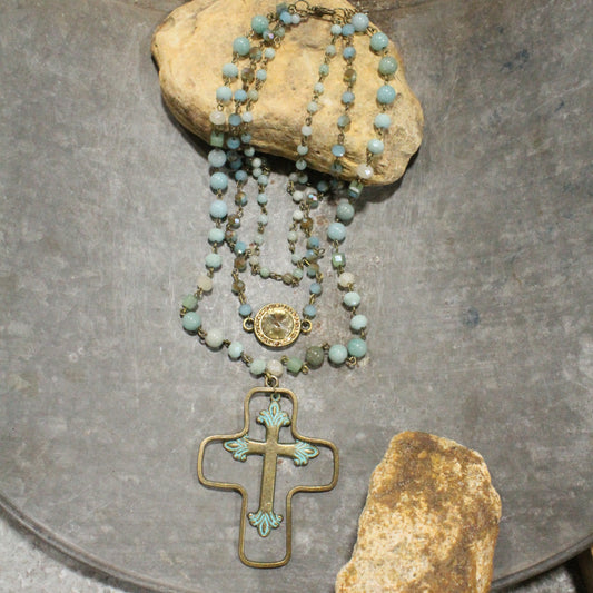 Forgiven Triple Layered Necklace