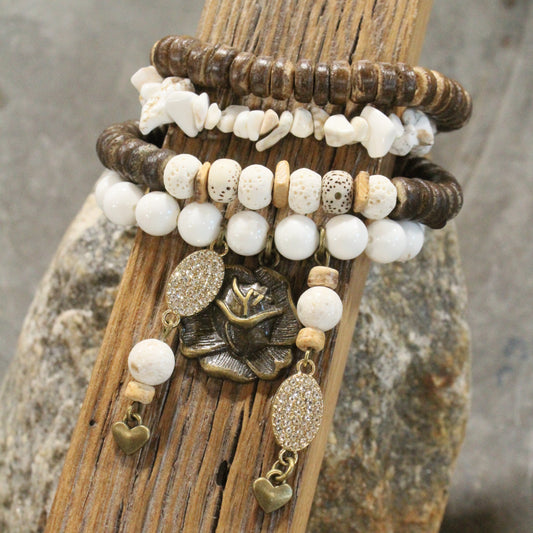 Give her Roses Bracelet Set