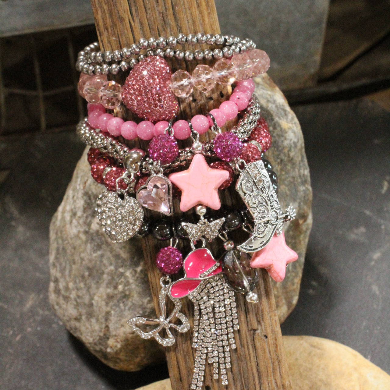 Dollywood Here We Come Charm'd Bracelet Set