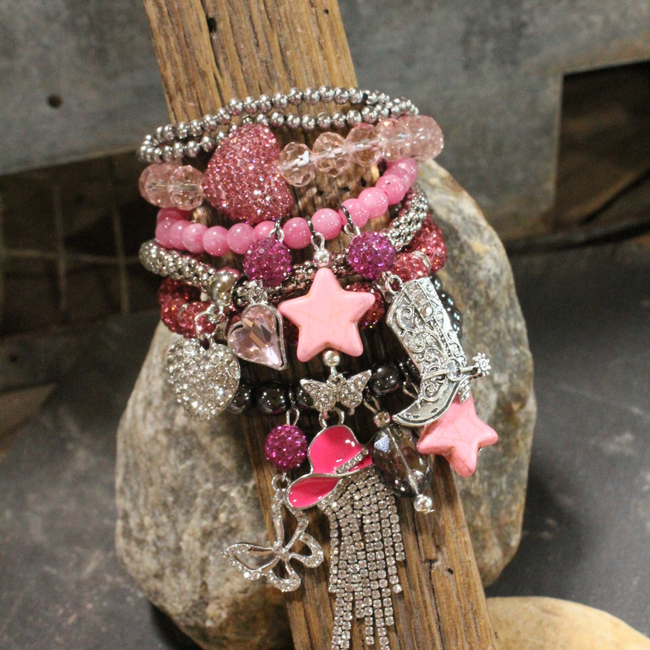 Dollywood Here We Come Charm'd Bracelet Set