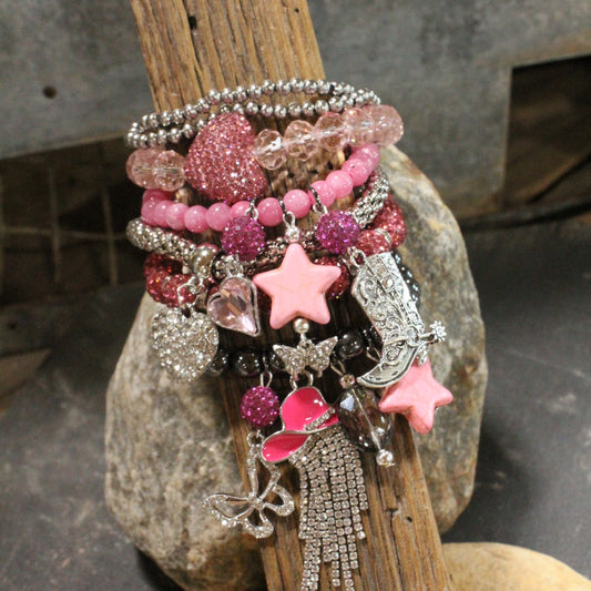 Dollywood Here We Come Charm'd Bracelet Set