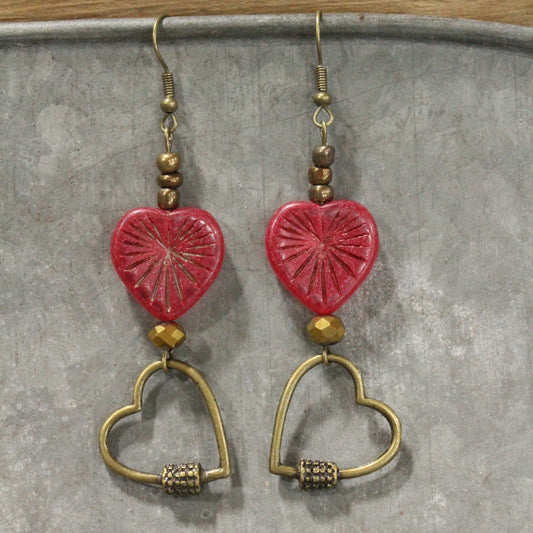 Stuck On You Dangle Earrings