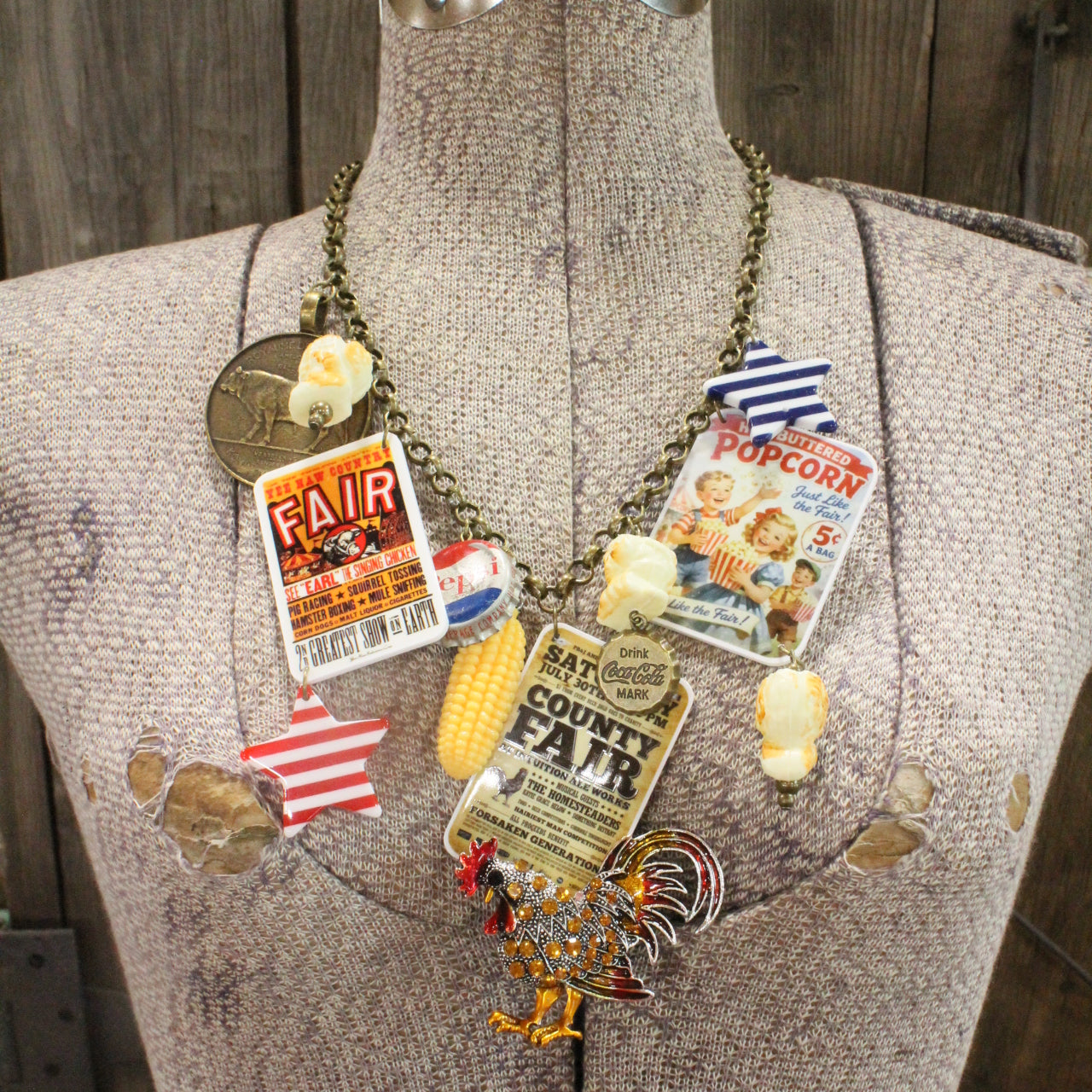 Headin' To The Fair Charm'd Necklace