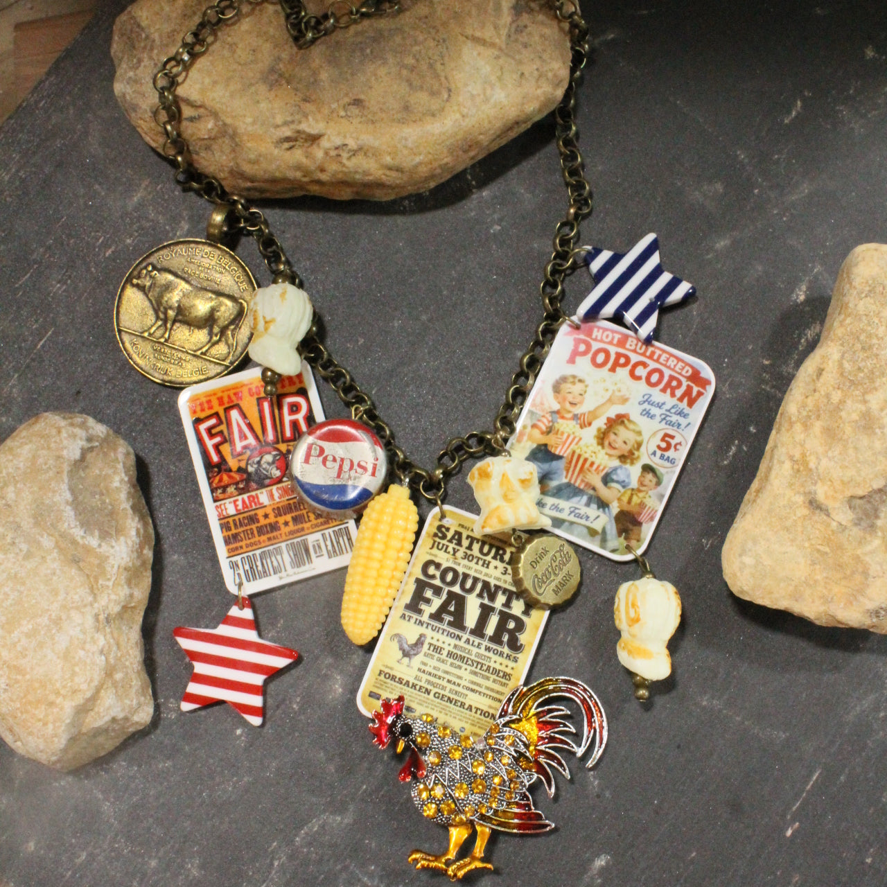 Headin' To The Fair Charm'd Necklace