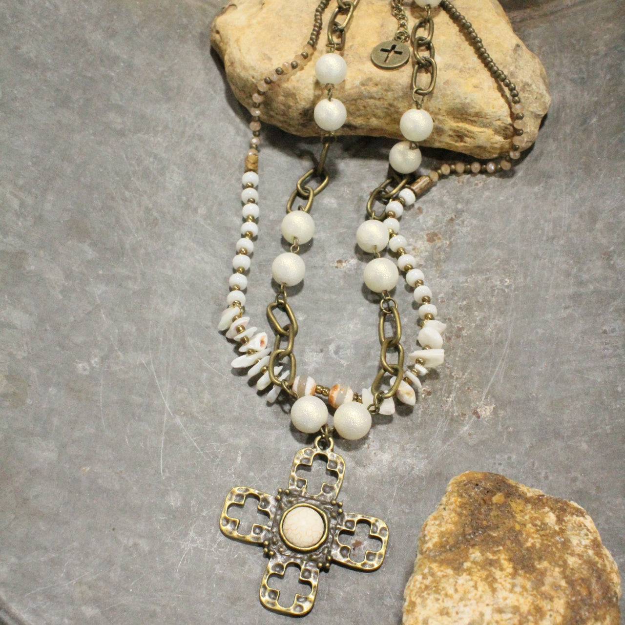 The Old Rugged Cross Layered Necklace