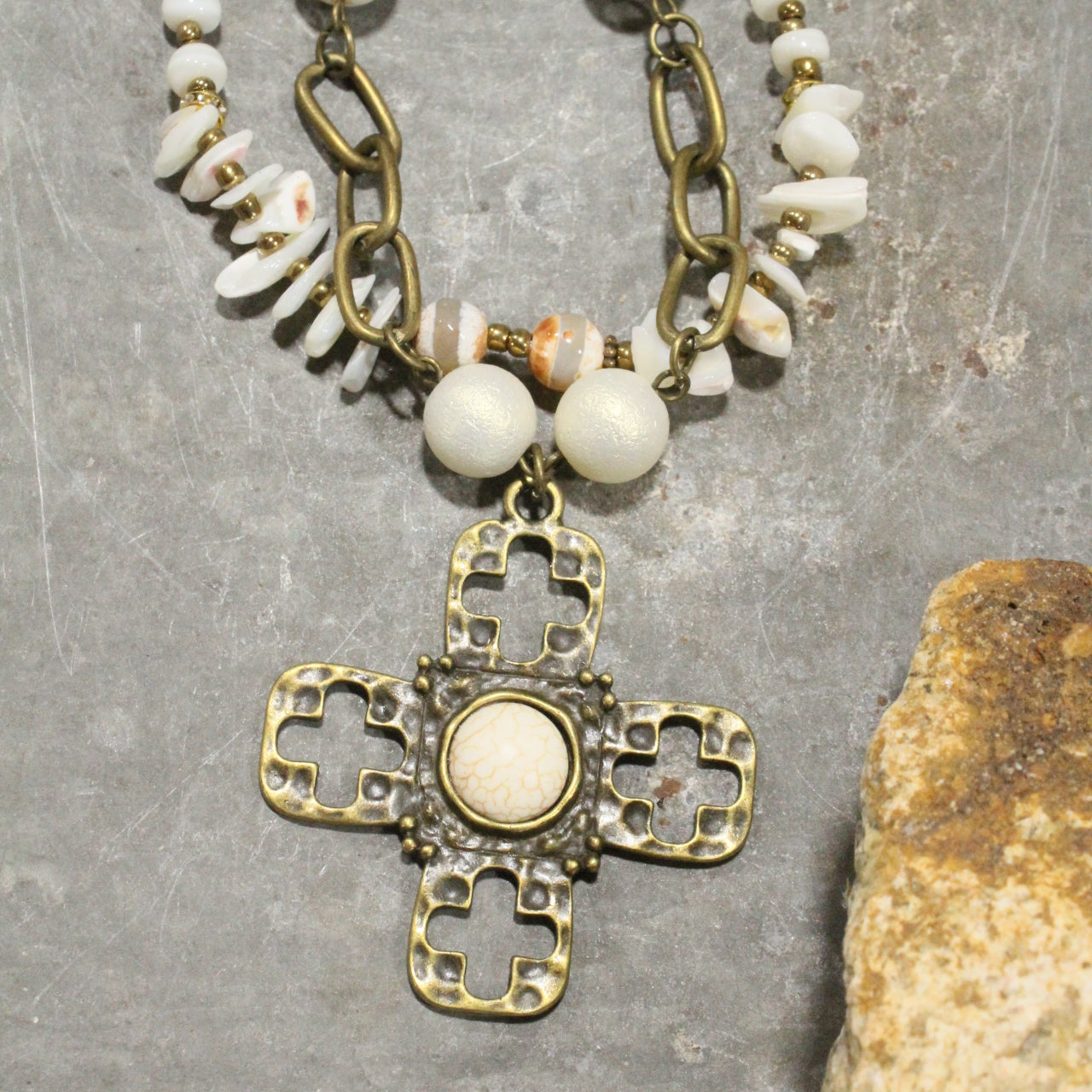 The Old Rugged Cross Layered Necklace