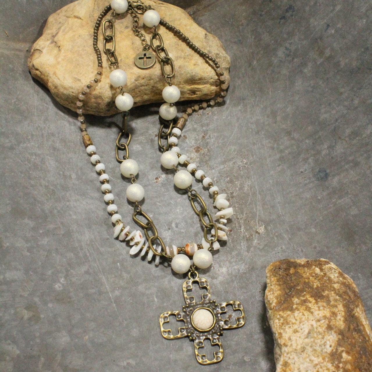 The Old Rugged Cross Layered Necklace