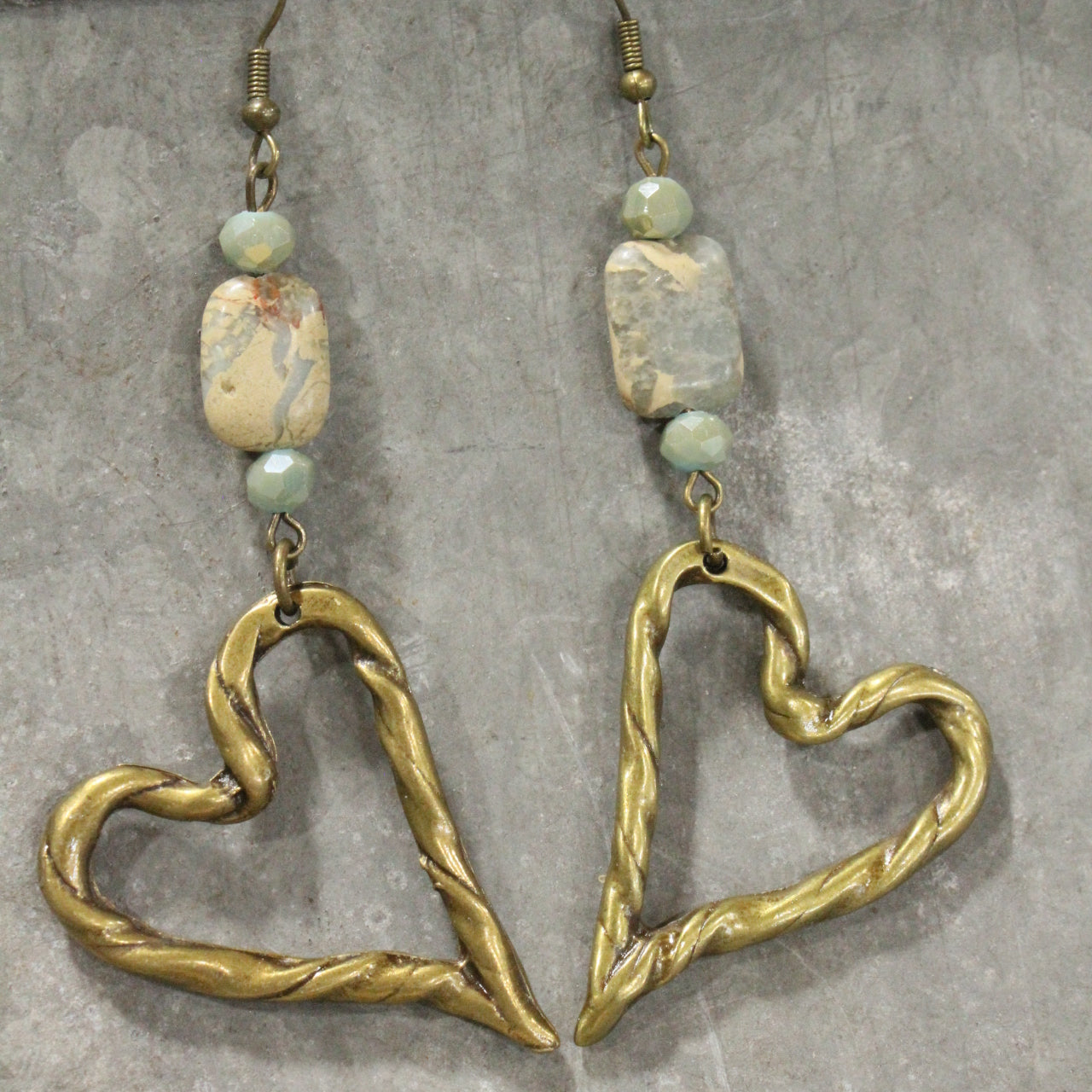 Warming My Heart Dangle Earrings