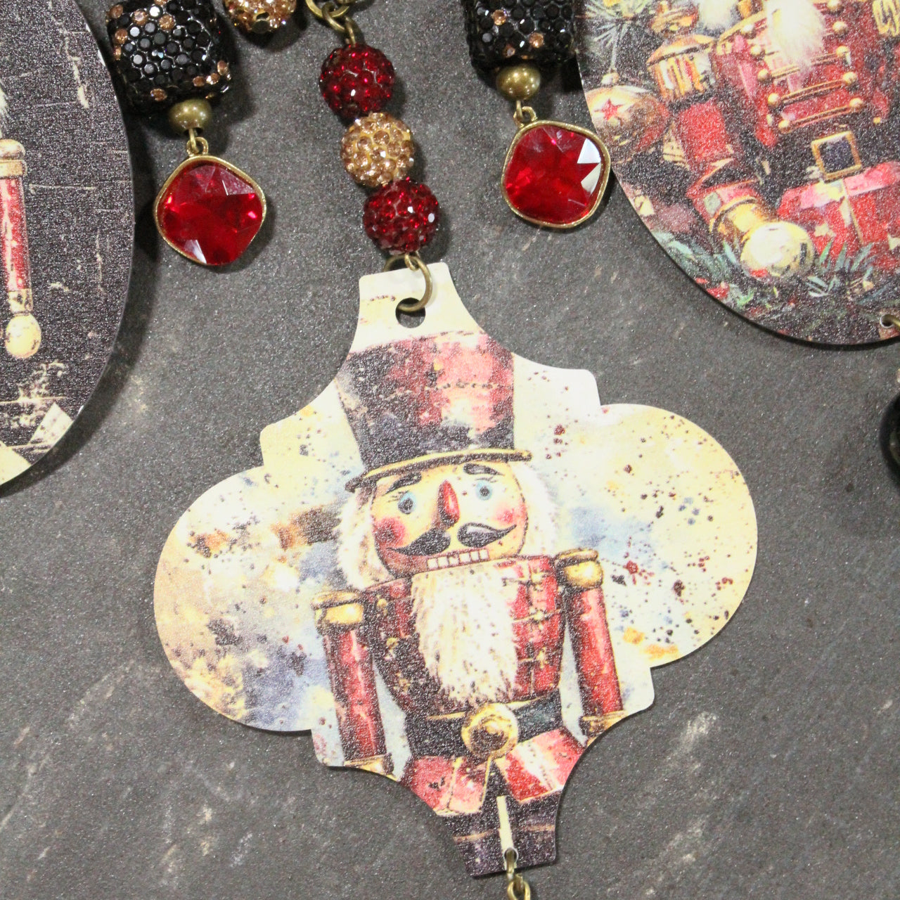 Nutty Over These Nutcrackers Charm'd Necklace