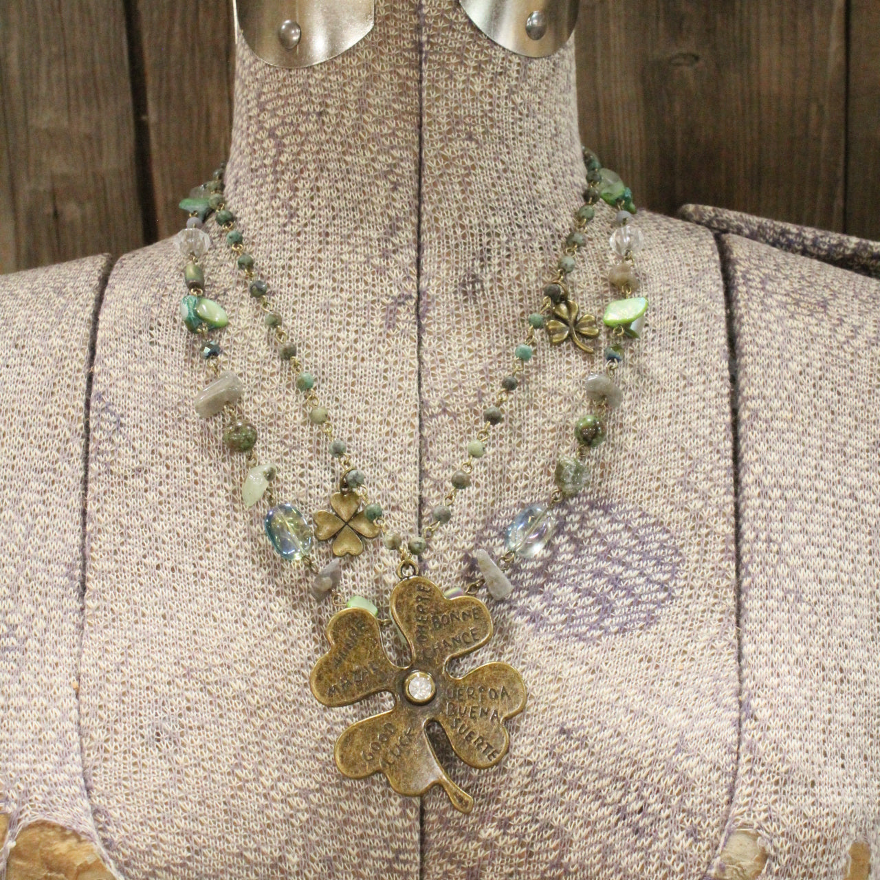 A Bit Of Good Luck Layered Necklace