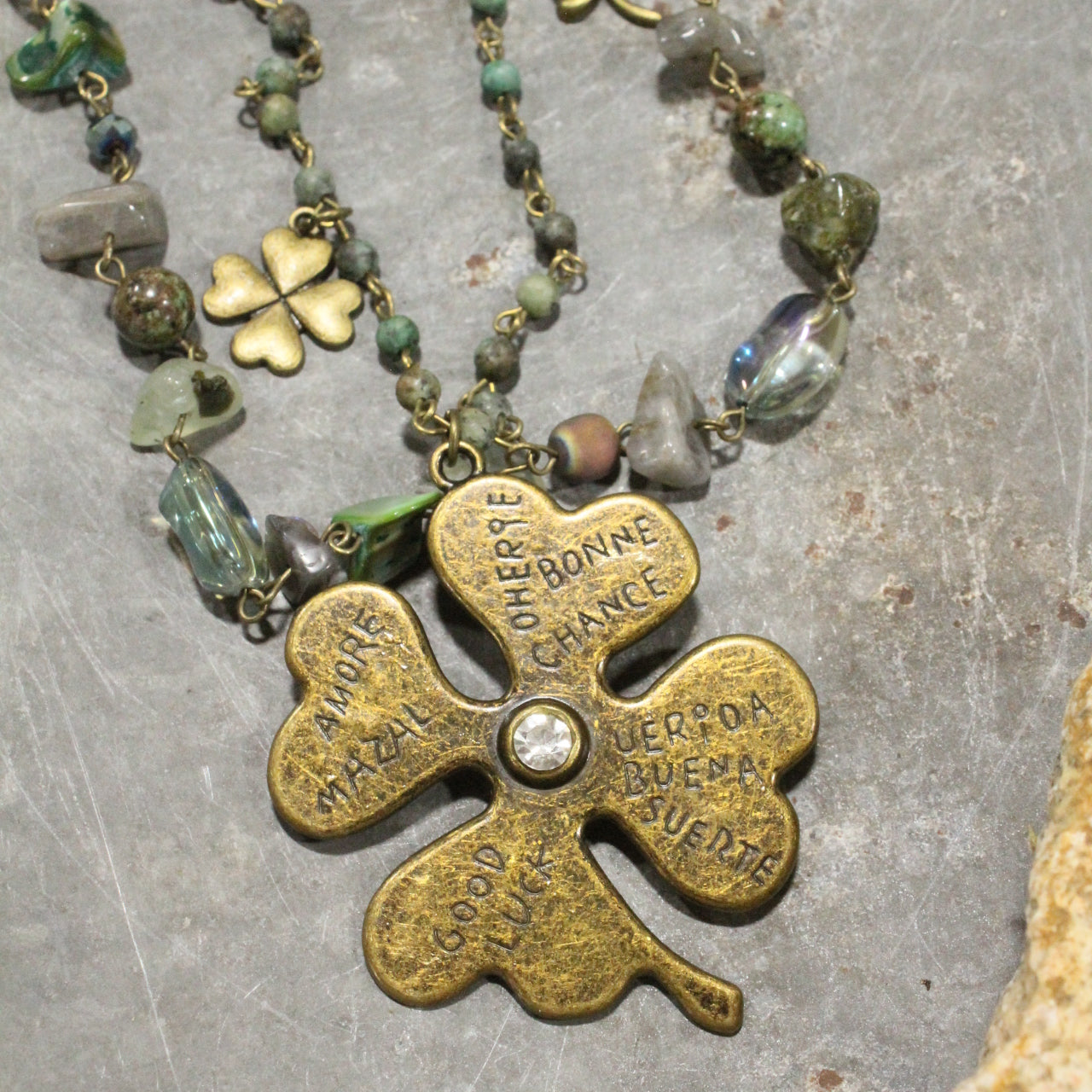 A Bit Of Good Luck Layered Necklace