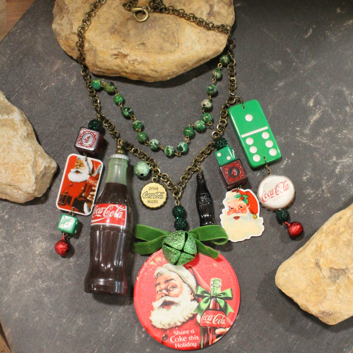 Have A Coke On Me Charm'd Necklace