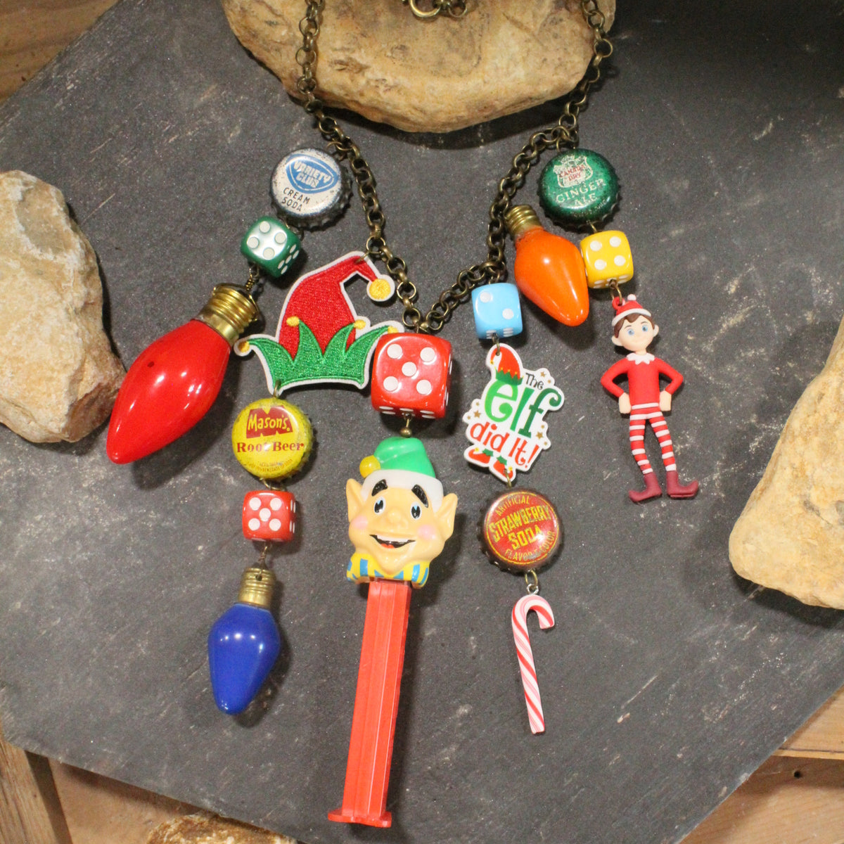 North Pole Bound Elf Charm'd Necklace
