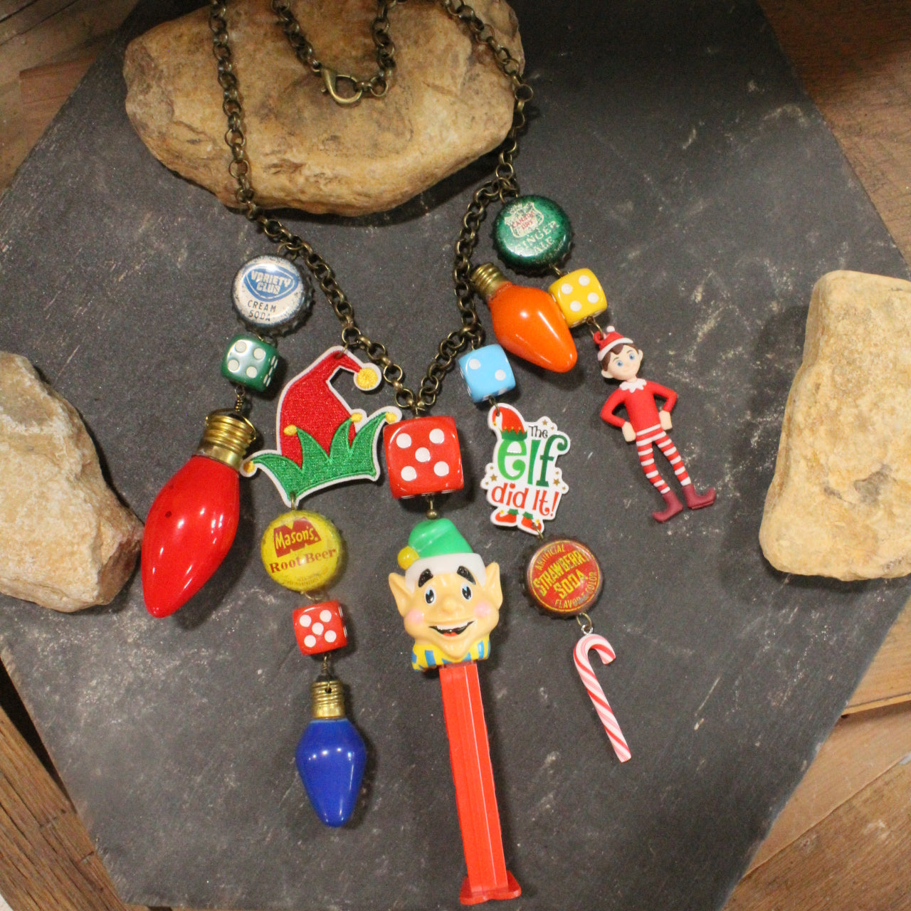 North Pole Bound Elf Charm'd Necklace