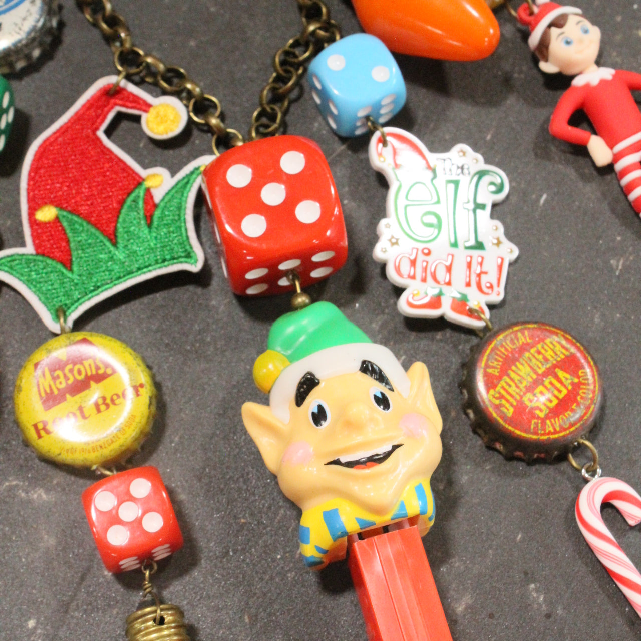 North Pole Bound Elf Charm'd Necklace