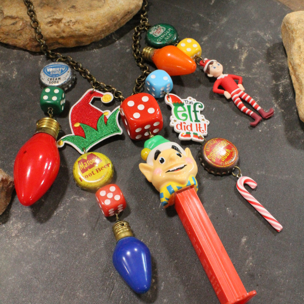 North Pole Bound Elf Charm'd Necklace