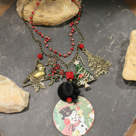 All Things Winter Charm'd Necklace