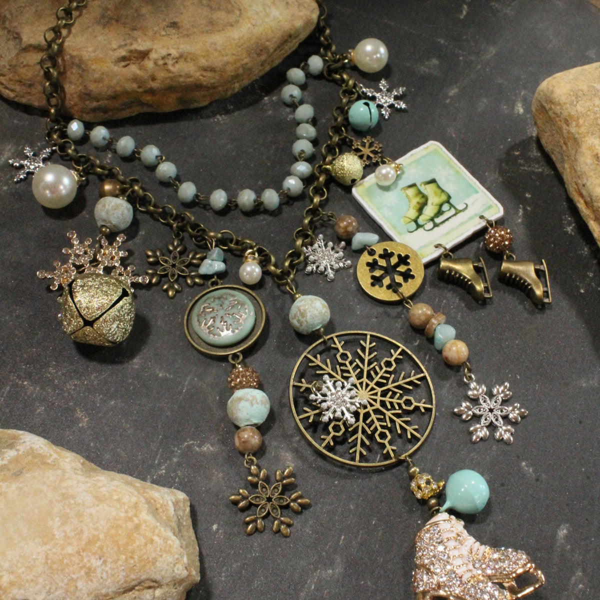 Winter Wonderland Charm'd Necklace