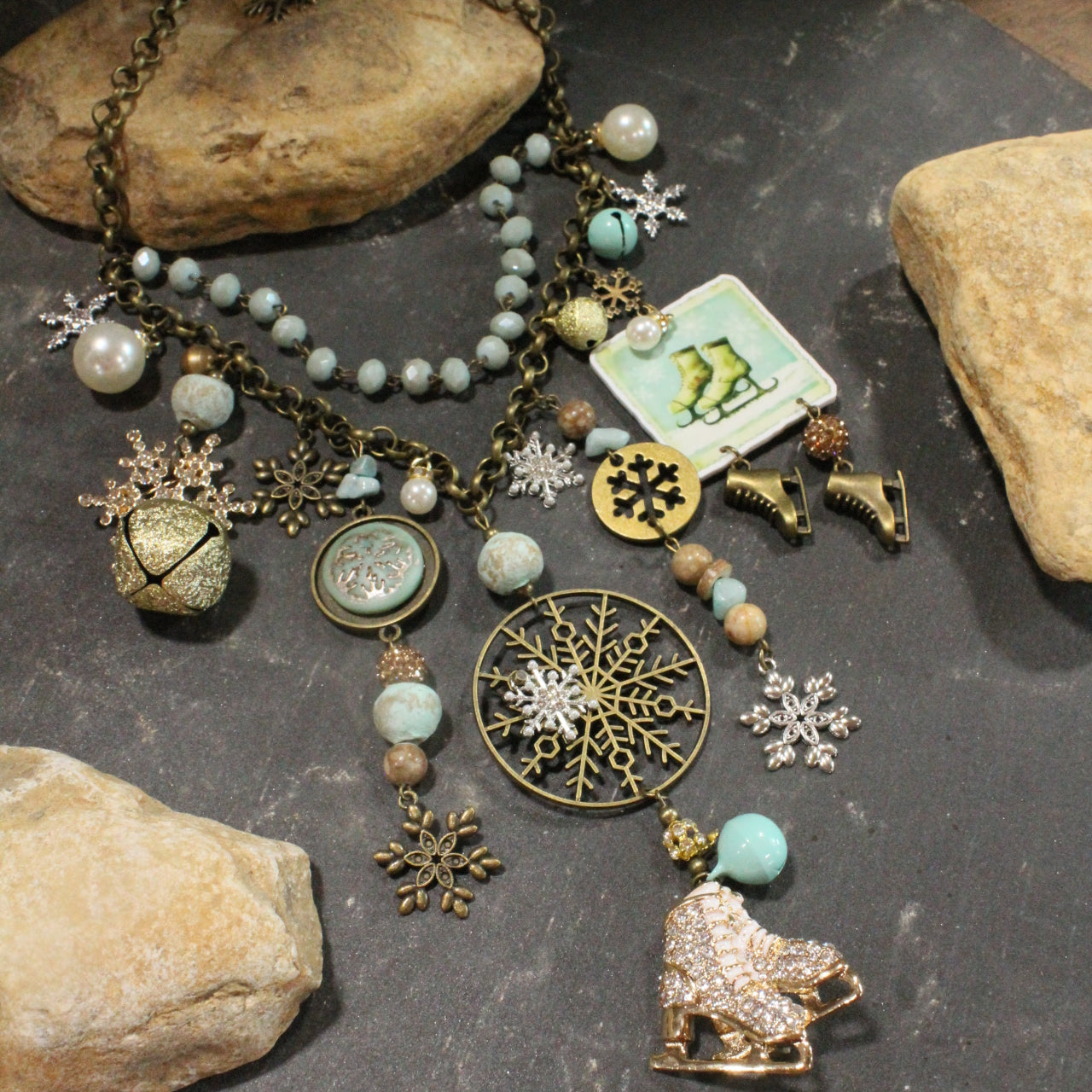 Winter Wonderland Charm'd Necklace