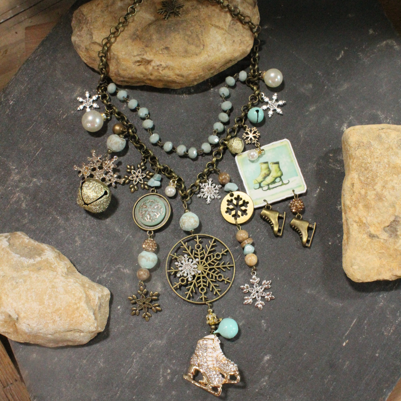Winter Wonderland Charm'd Necklace