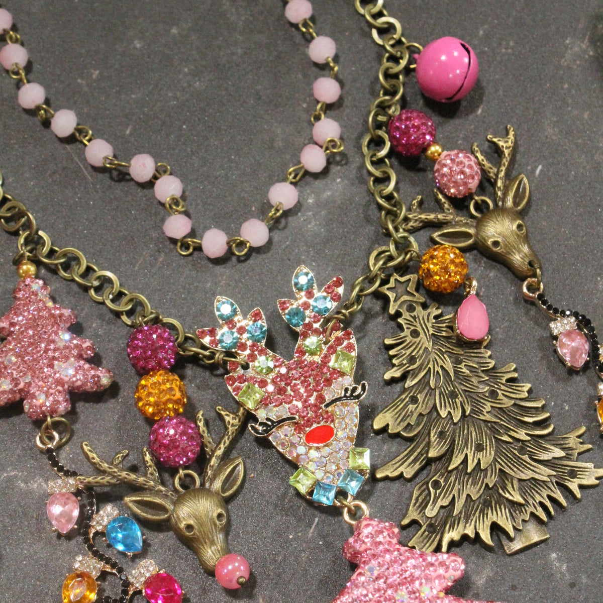 A Doe A Deer Charm'd Necklace