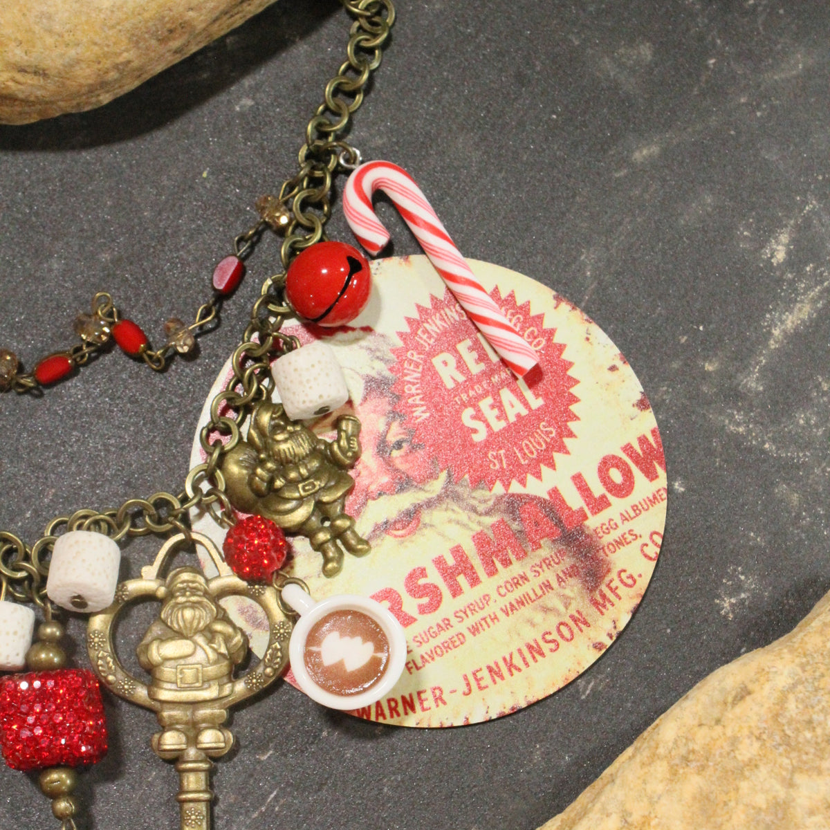 Smores With Santa Charm'd Necklace