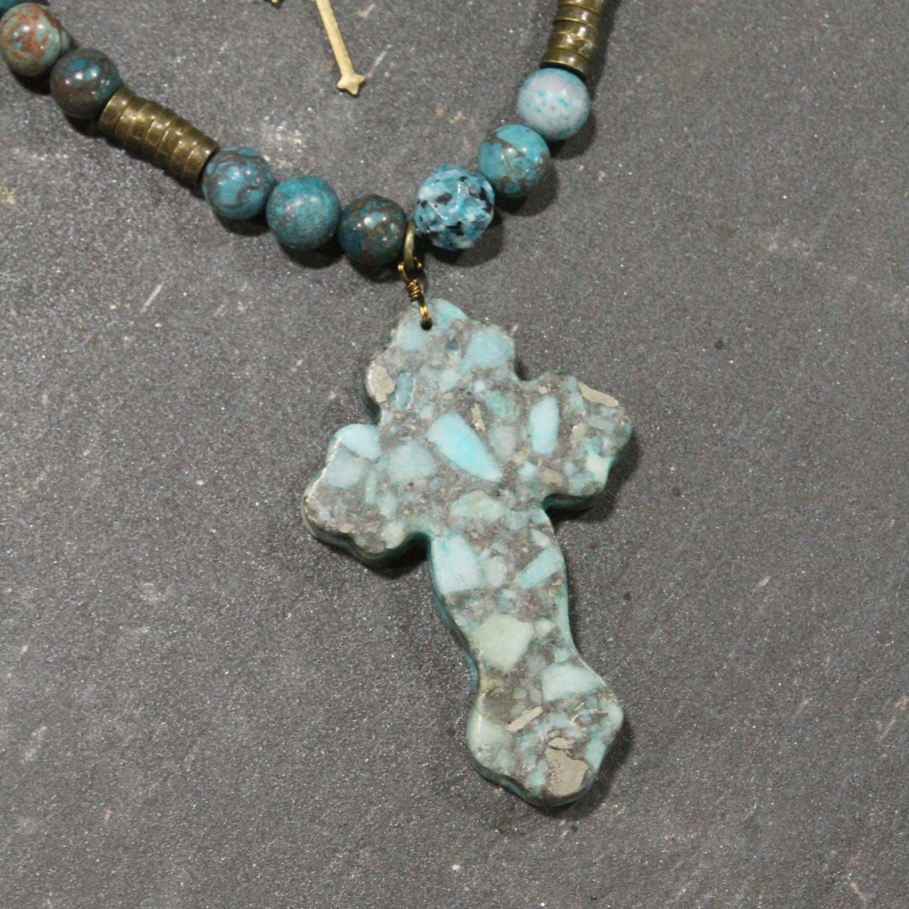 Cast Your Cares On Me Jade Layered Necklace