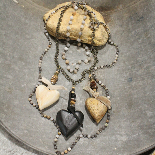 Three Times The Love Layered Necklace