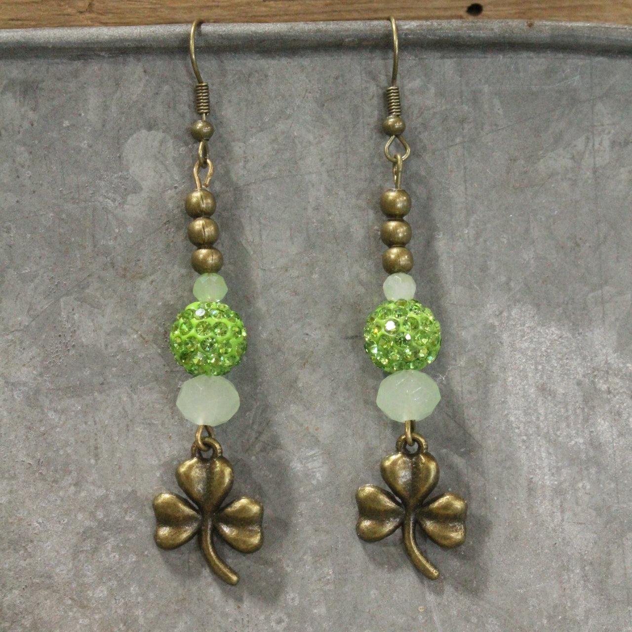 Shamrock Land Dangle Earrings