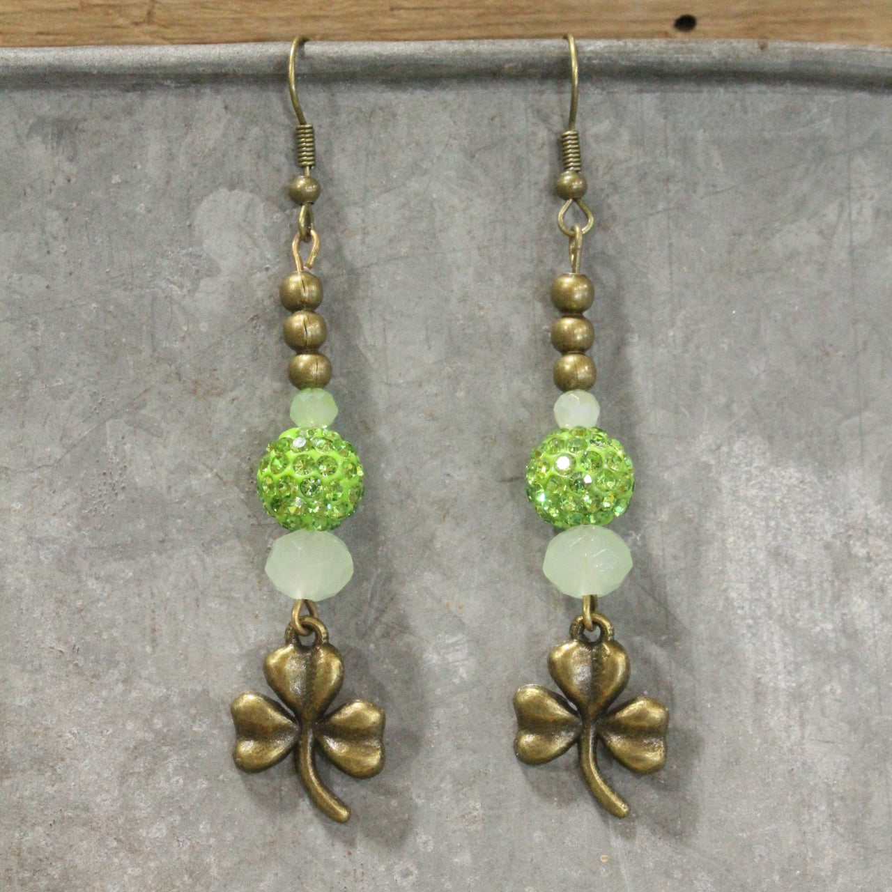 Shamrock Land Dangle Earrings