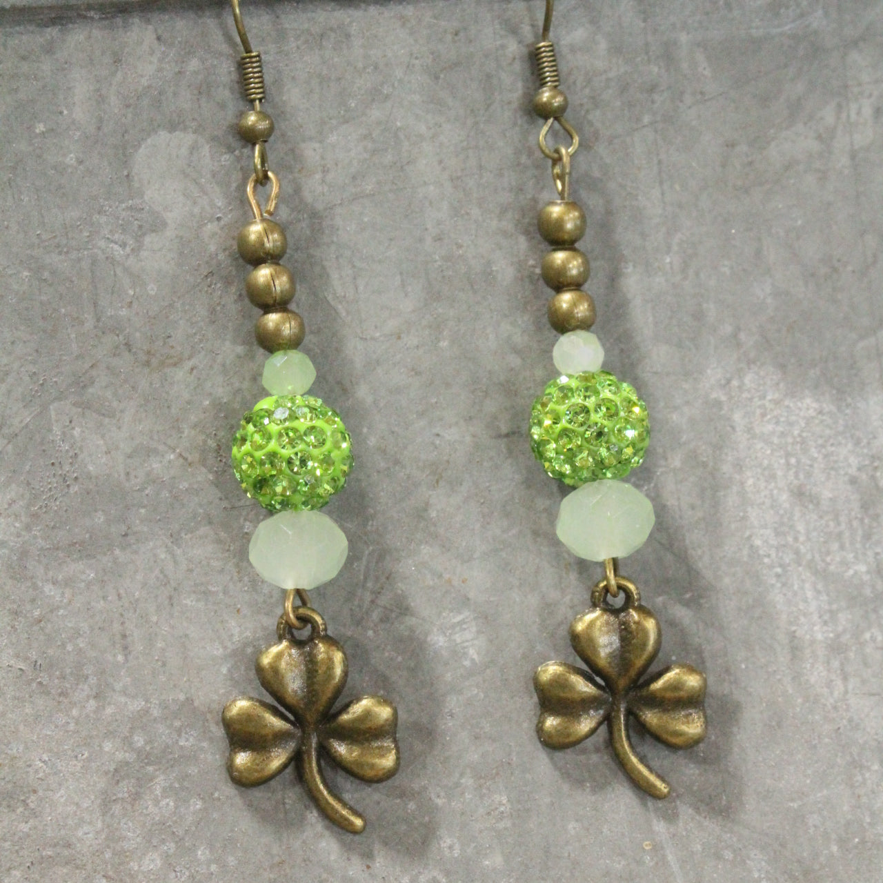 Shamrock Land Dangle Earrings