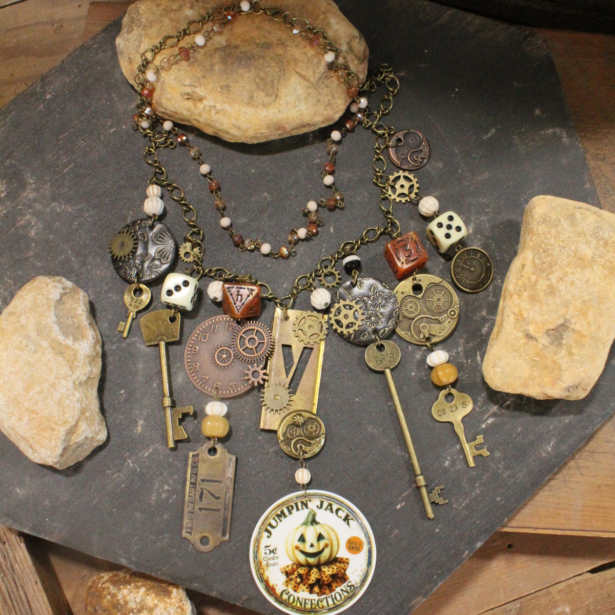 Jumpin' Jack Charm'd Necklace