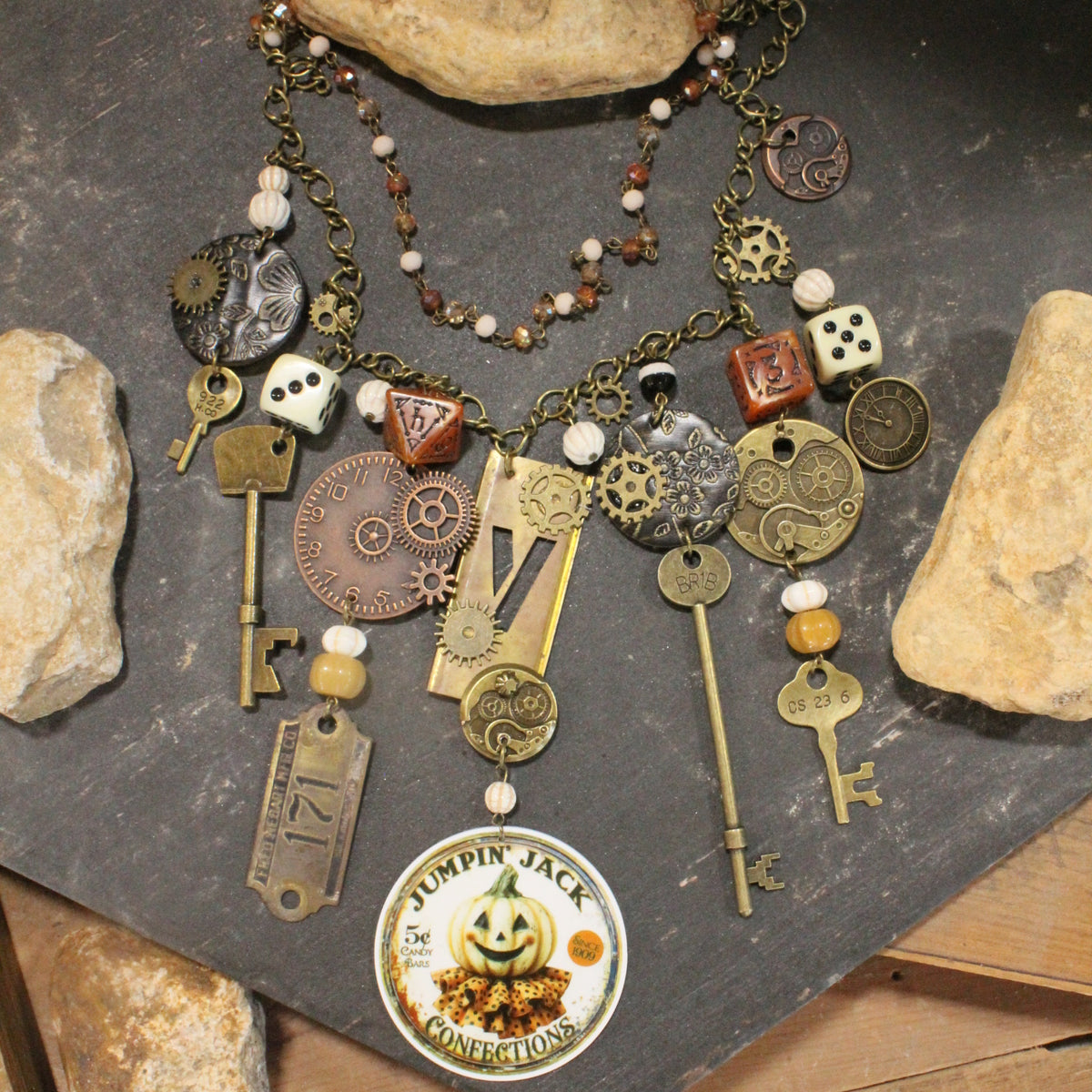 Jumpin' Jack Charm'd Necklace