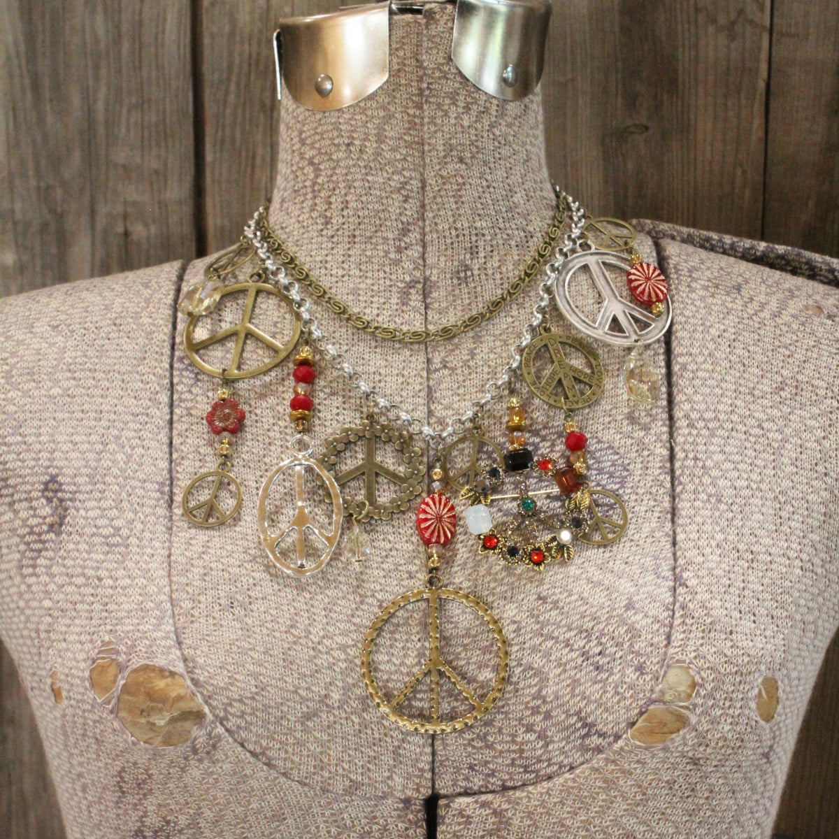 Peace & Love Charm’d Necklace