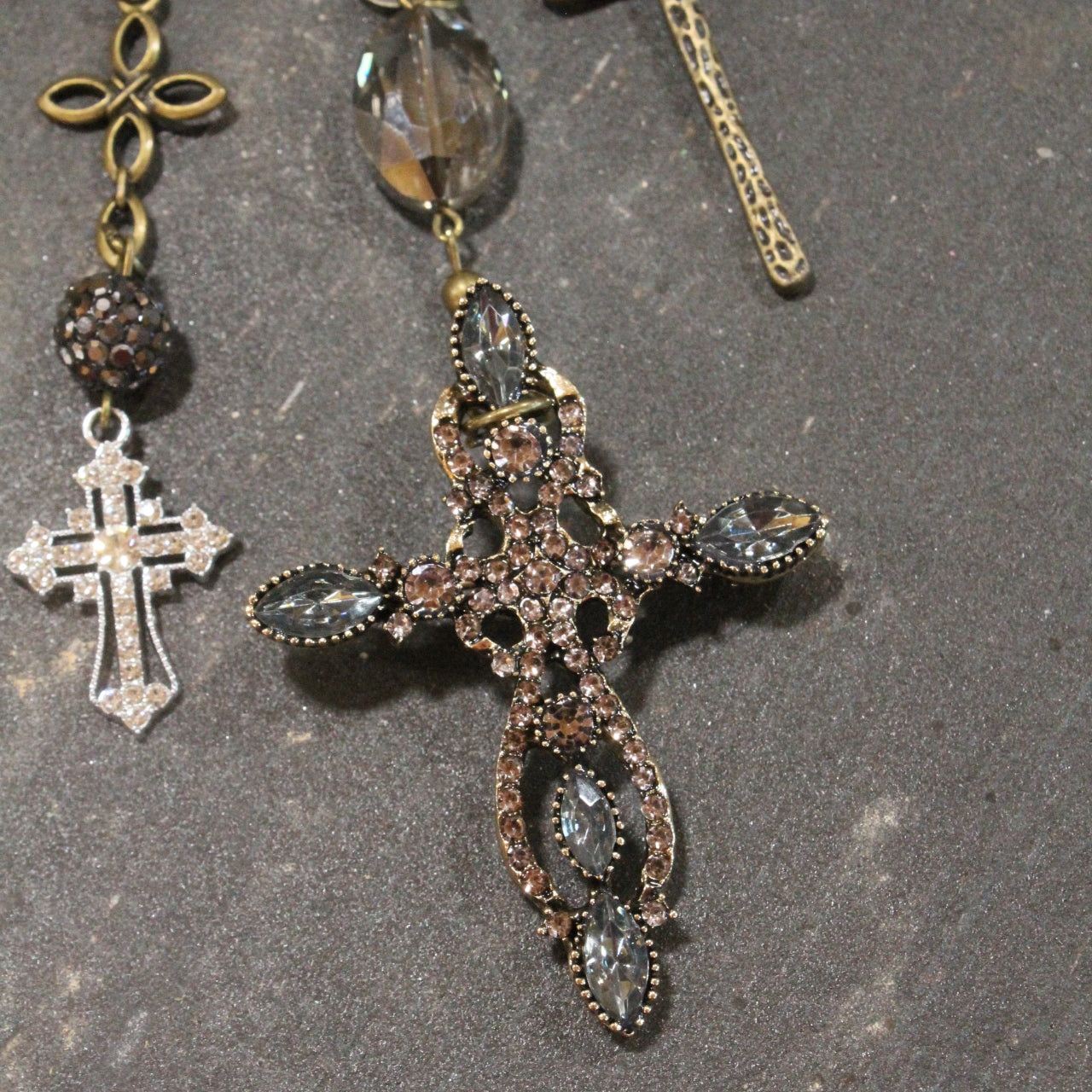Cross My Heart Charm'd Necklace