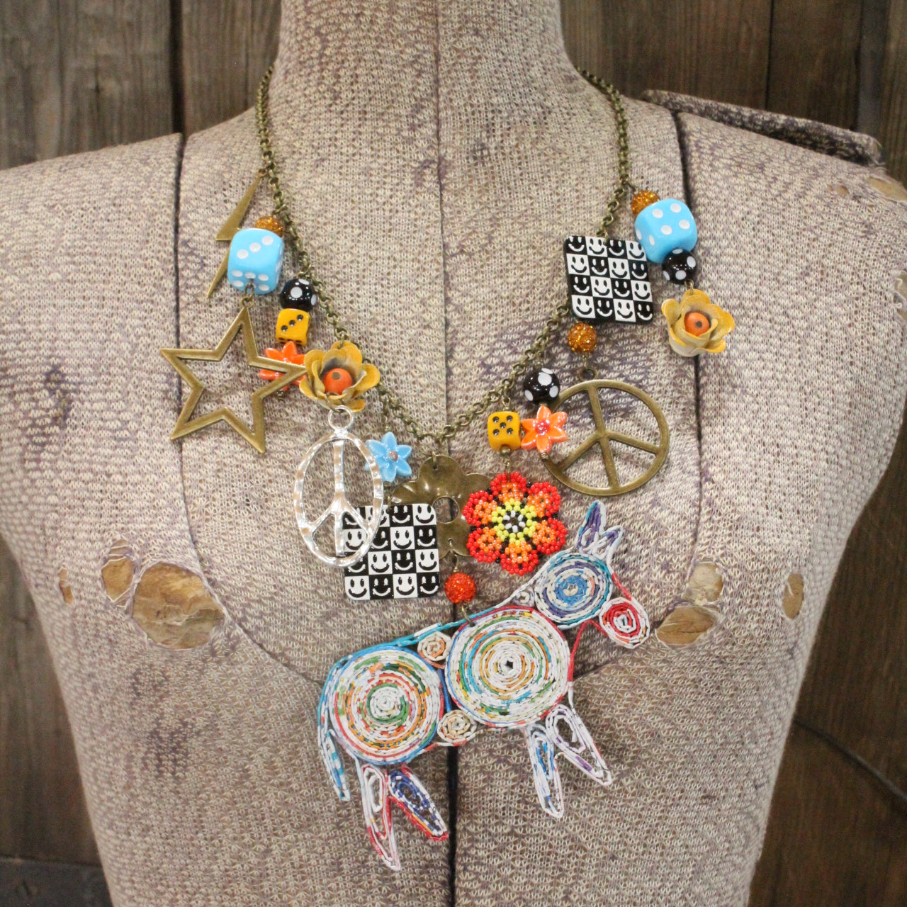 Donkey Fun Charm'd Necklace