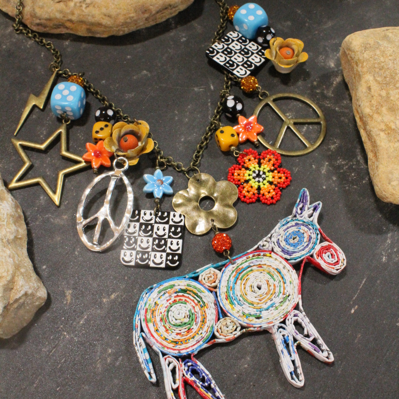 Donkey Fun Charm'd Necklace