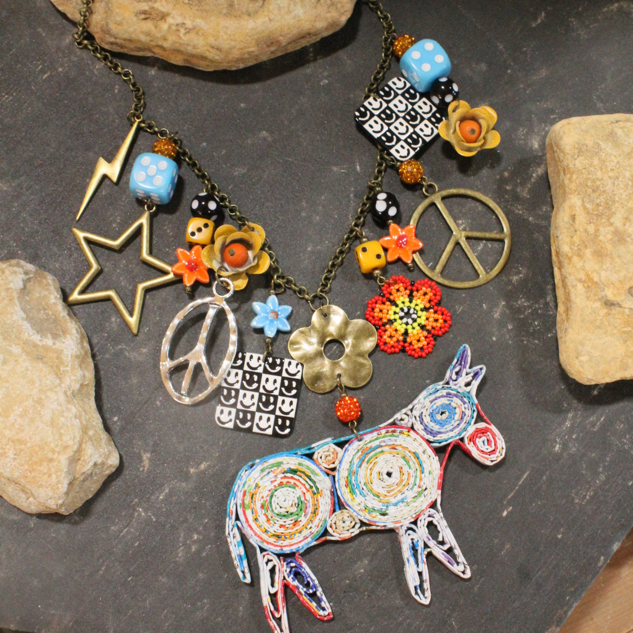 Donkey Fun Charm'd Necklace