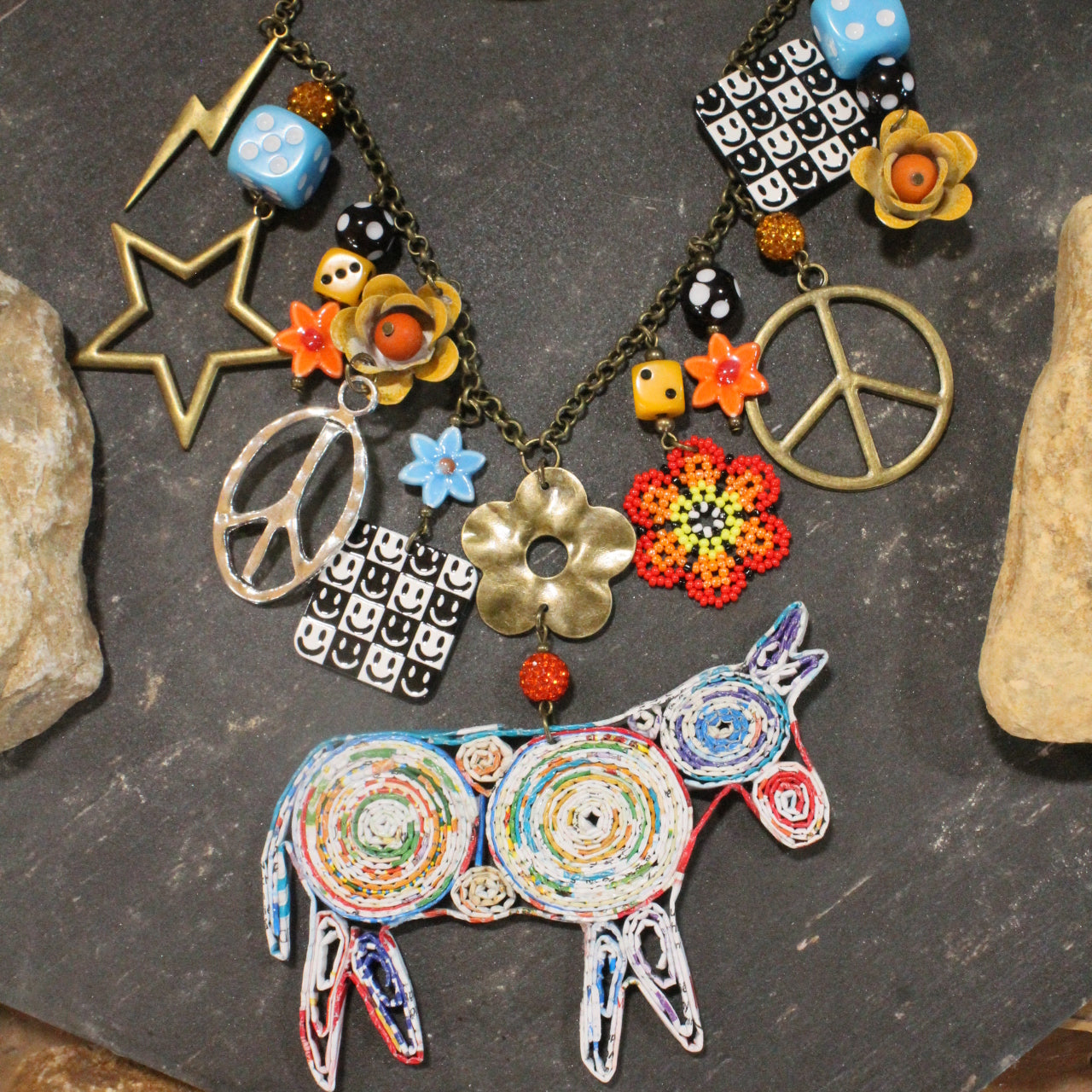 Donkey Fun Charm'd Necklace