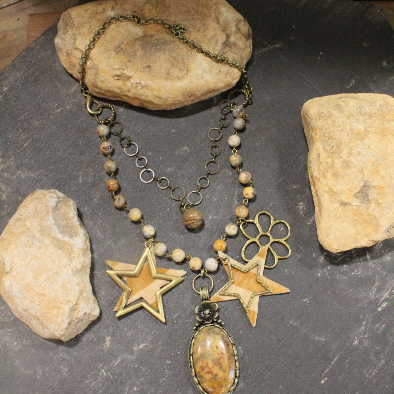Blooming Stars Layered Necklace