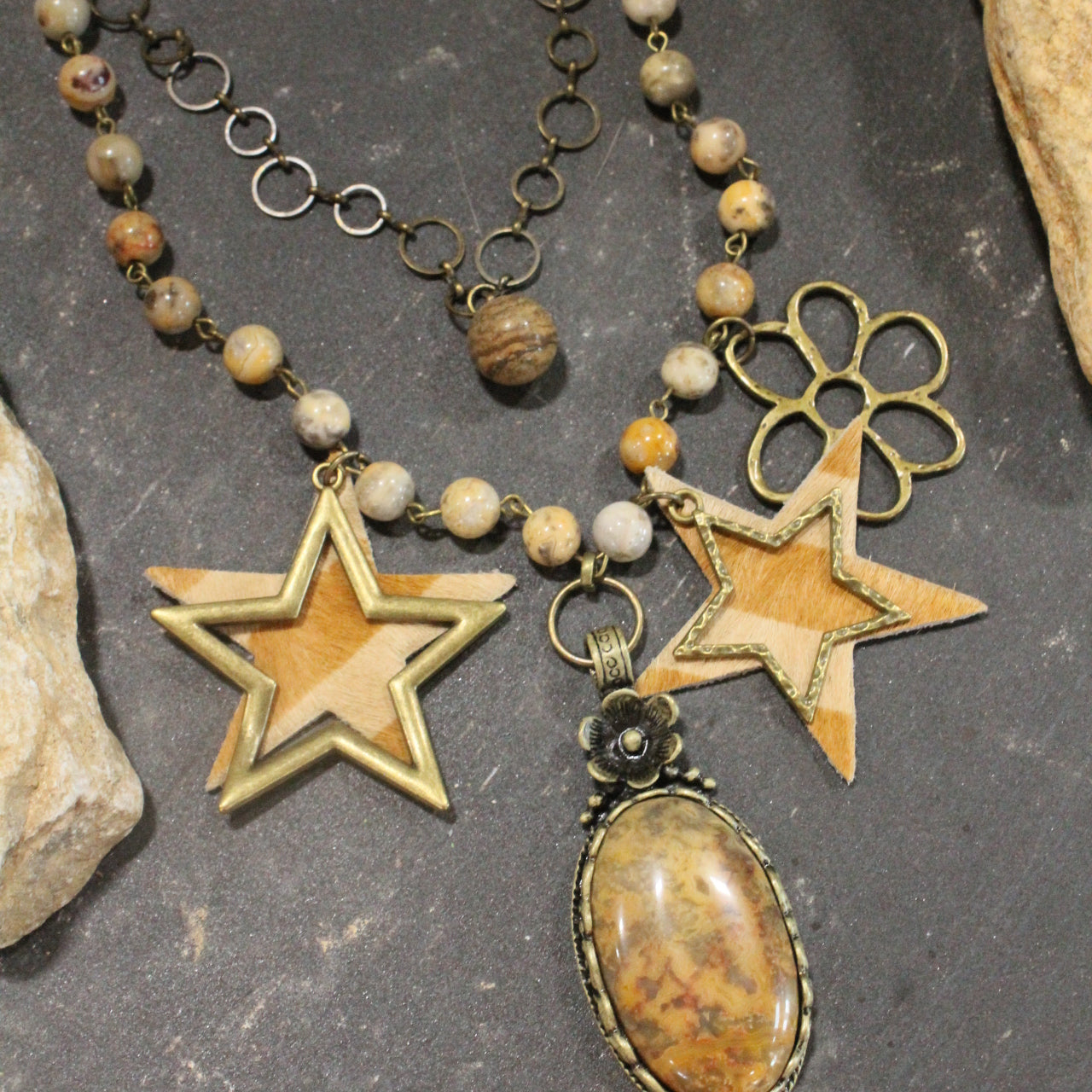 Blooming Stars Layered Necklace