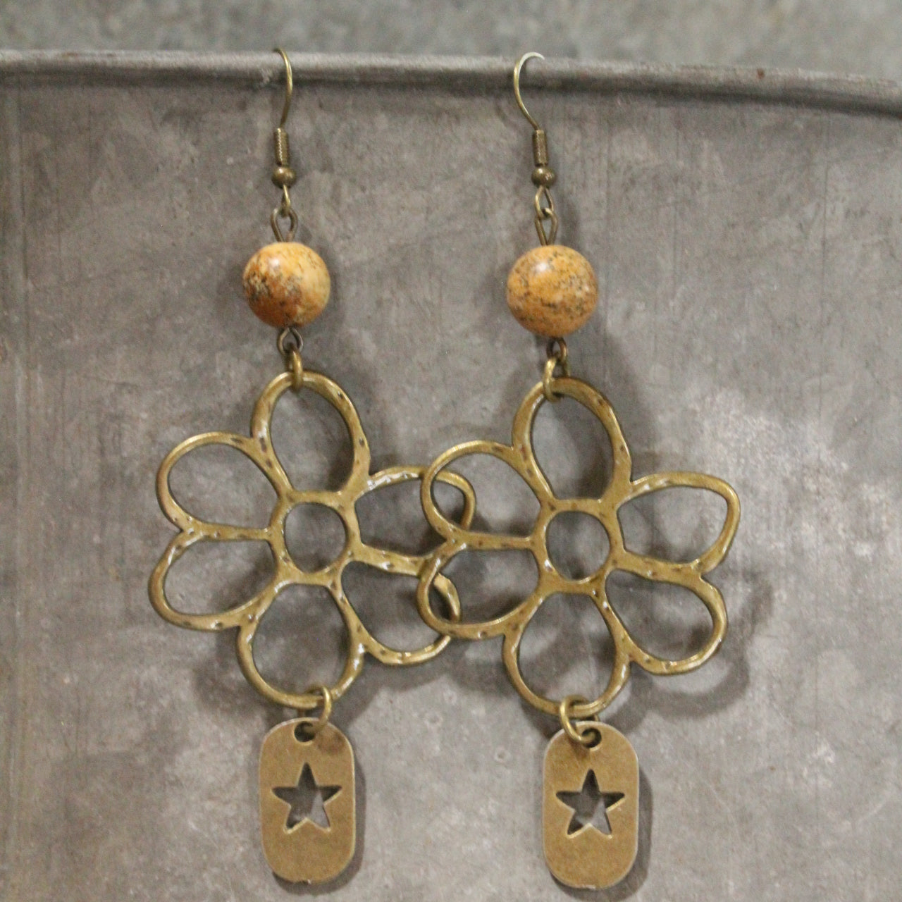Blooming Stars Dangle Earrings