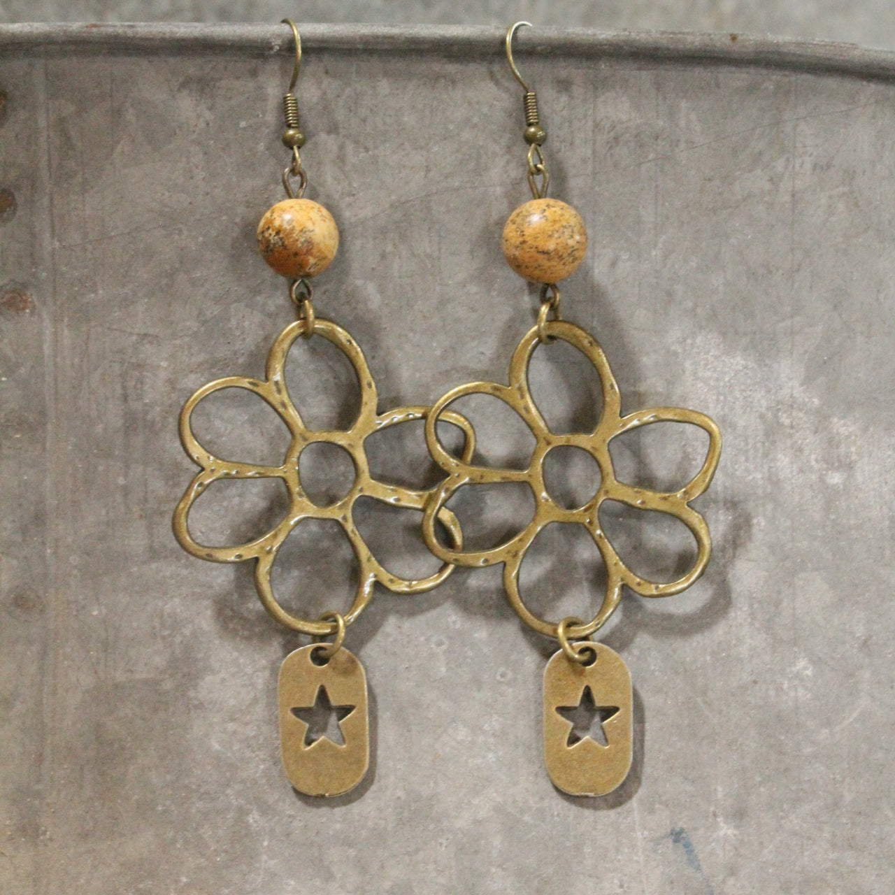 Blooming Stars Dangle Earrings
