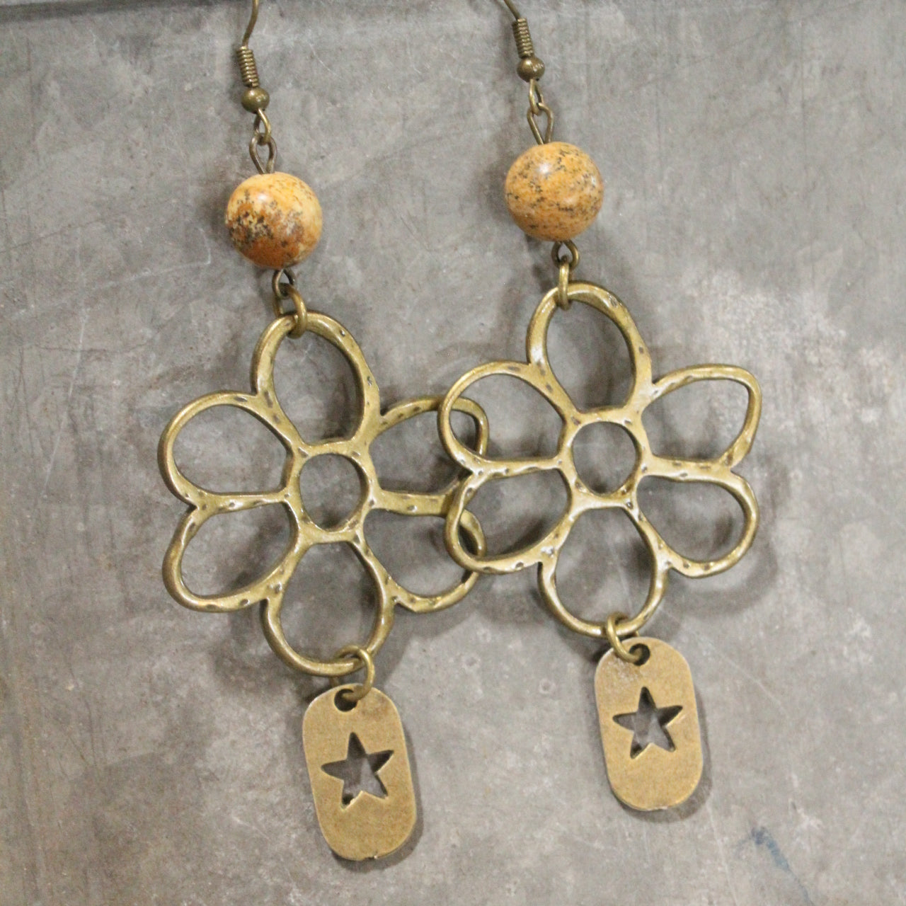 Blooming Stars Dangle Earrings