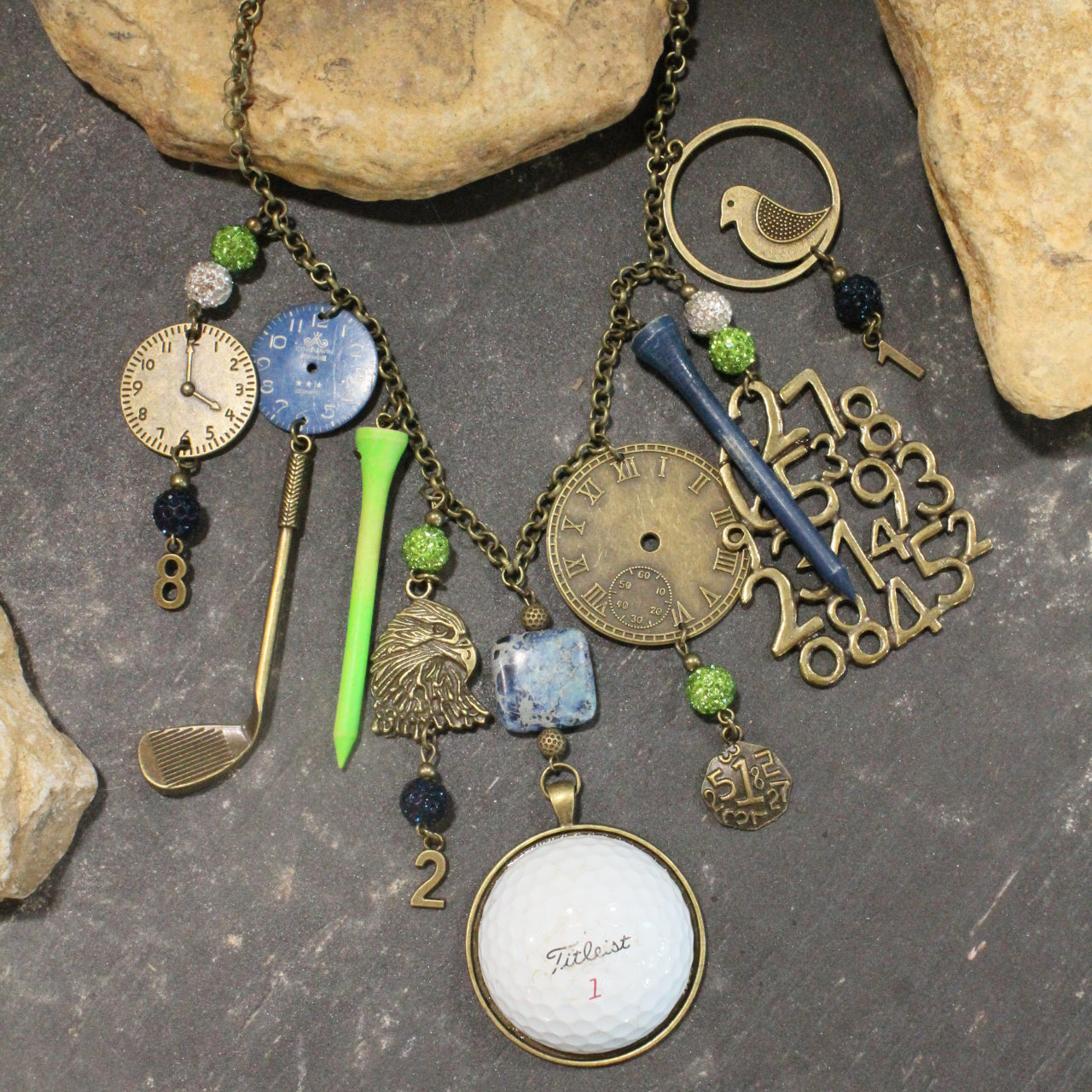 Perfectly Put "ON PAR" Charm'd Necklace
