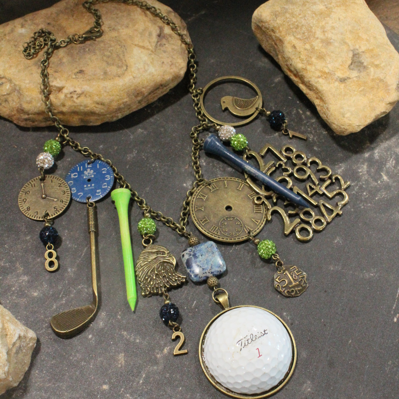 Perfectly Put "ON PAR" Charm'd Necklace