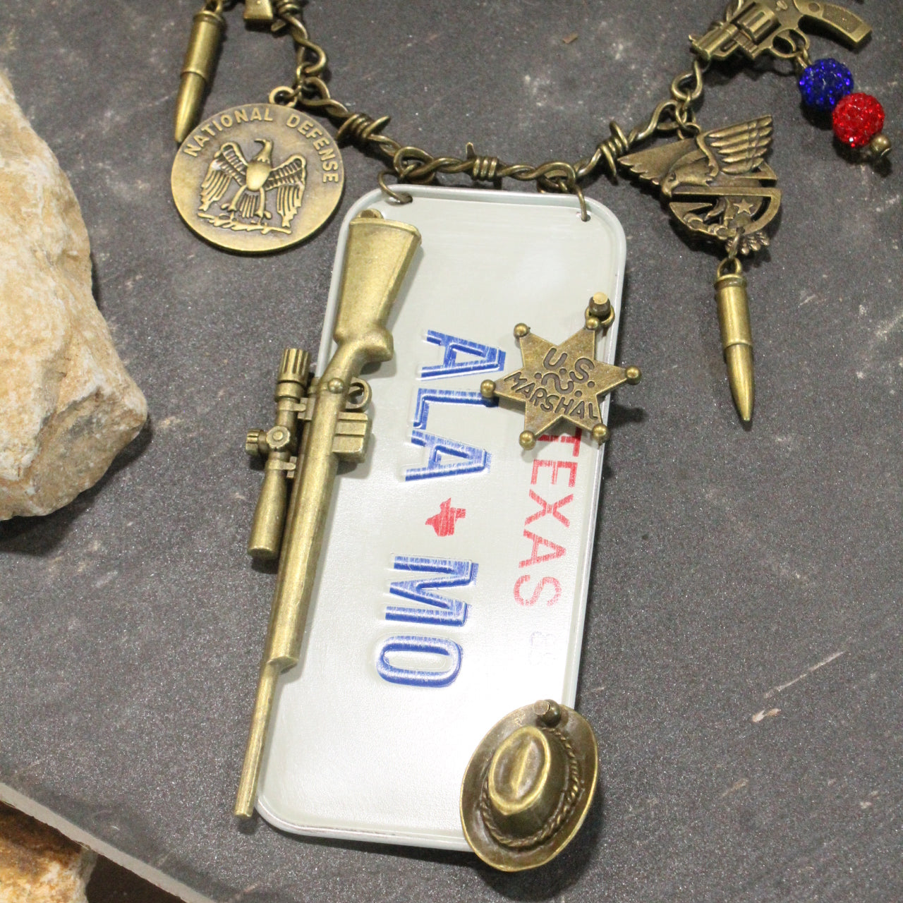 Travel Back In Time To The "ALAMO" Necklace