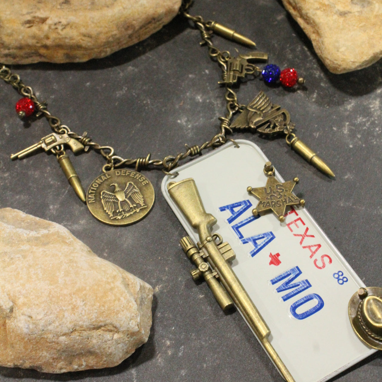 Travel Back In Time To The "ALAMO" Necklace