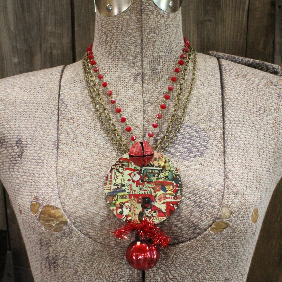 All Things Christmas Charm'd Necklace
