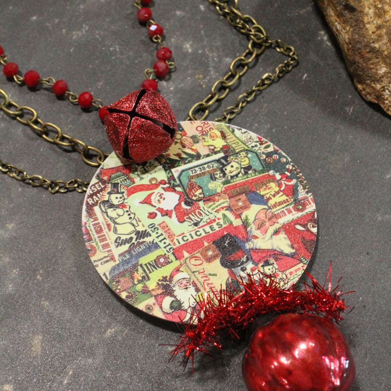 All Things Christmas Charm'd Necklace